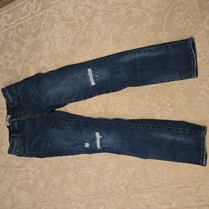 Cabi Button Fly Straight Jeans